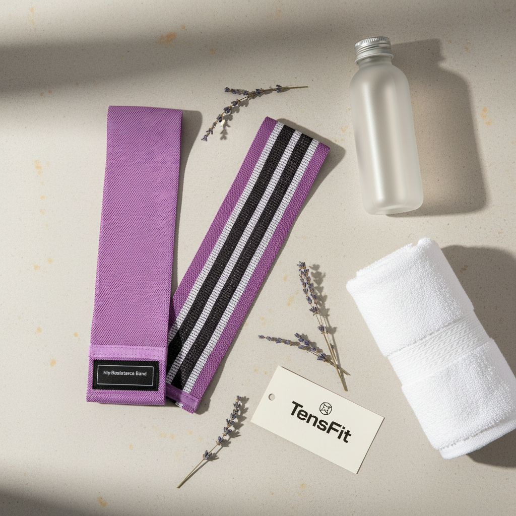 TensFit Purple Flat Lay